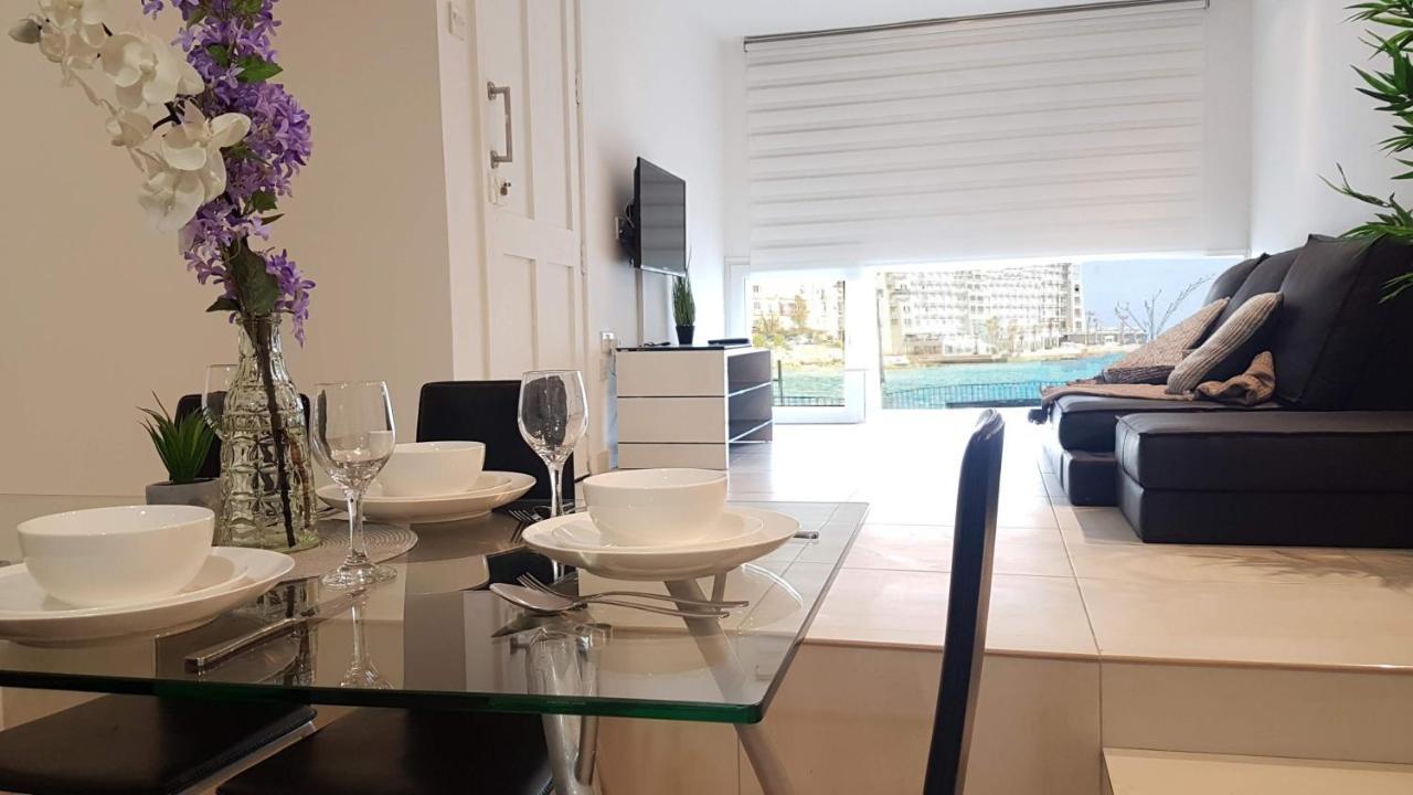 Spinola Seafront Apartment Сент Джулианс Экстерьер фото